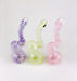 6" Twisted Slime Color Sherlock Bubbler - SmokeZone 420