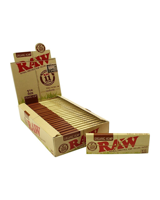 RAW Organic Hemp 1¼ Rolling Paper - SmokeZone 420