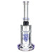 11" Purple Multi Bead Perc Water Pipe - SmokeZone 420