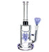 11" Purple Multi Bead Perc Water Pipe - SmokeZone 420
