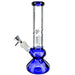 10" Blue Beaker Base Tree Perc Water Pipe - SmokeZone 420