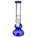 10" Blue Beaker Base Tree Perc Water Pipe - SmokeZone 420