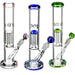 12" Straight Tube Tree Perc Water Pipe - SmokeZone 420