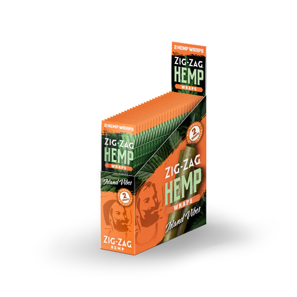 Zig-Zag Hemp Wraps - SmokeZone 420