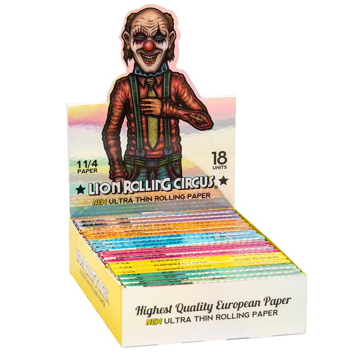 Lion Rolling Circus Ultra-Thin 1¼ Rolling Paper - SmokeZone 420