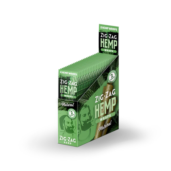 Zig-Zag Hemp Wraps - SmokeZone 420