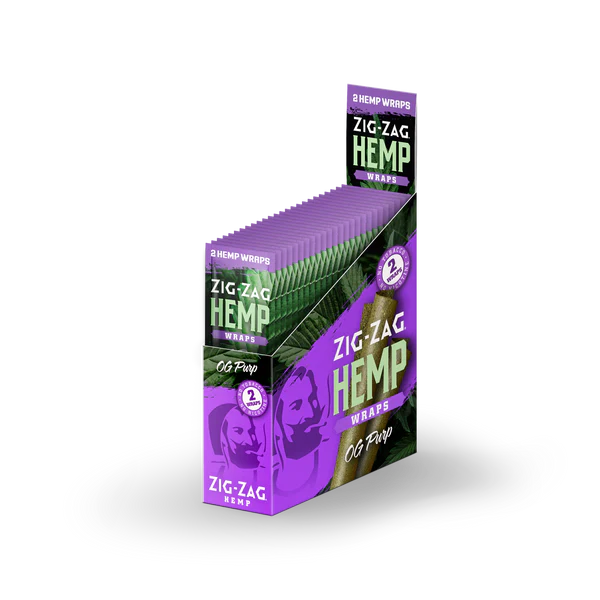 Zig-Zag Hemp Wraps - SmokeZone 420