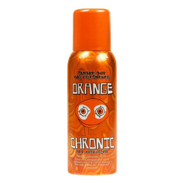 Orange Chronic Smoke Out Air Fresheners - SmokeZone 420