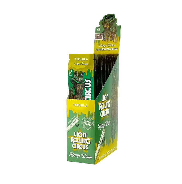 Lion Rolling Circus 100% Natural Hemp Wraps - SmokeZone 420