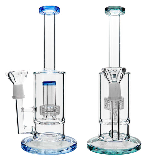 9" Matrix Perc Stemless Water Pipe - SmokeZone 420