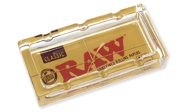 RAW Classic Pack Glass Ashtray - SmokeZone 420