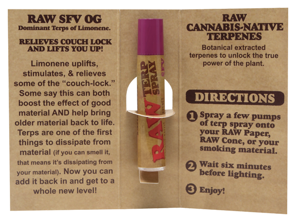 RAW Terp Spray - SmokeZone 420