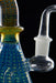 7" Full Blue Wrap & Rake Beaker Dab Rig - SmokeZone 420