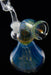 7" Full Blue Wrap & Rake Beaker Dab Rig - SmokeZone 420
