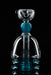 6" Turquoise Donut Dab Rig - SmokeZone 420
