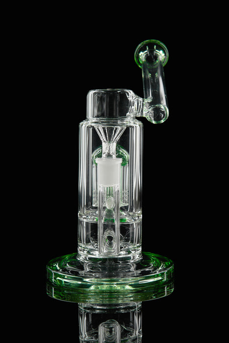 10" Blue Microscope Tree Perc Water Pipe - SmokeZone 420