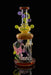 10" Tattoo Glass Honeycomb Drip Heady Dab Rig - SmokeZone 420