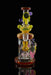 10" Tattoo Glass Honeycomb Drip Heady Dab Rig - SmokeZone 420