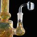 10" Heavy Polka Dot Gold Fumed Heady Dab Rig - SmokeZone 420