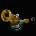 13" Tattoo Glass Goblin Head Heady Dab Rig - SmokeZone 420