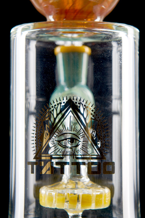 13" Tattoo Glass Goblin Head Heady Dab Rig - SmokeZone 420