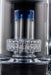 10" Blue Microscope Matrix Perc Water Pipe - SmokeZone 420