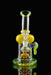 7" Slime Green Honeycomb Pendant Dab Rig - SmokeZone 420