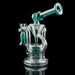 7" Terp Pearl Drip Recycler Teal Dab Rig - SmokeZone 420