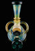 8" Heavy Gold Fumed Space Recycler Inline Dab Rig - SmokeZone 420