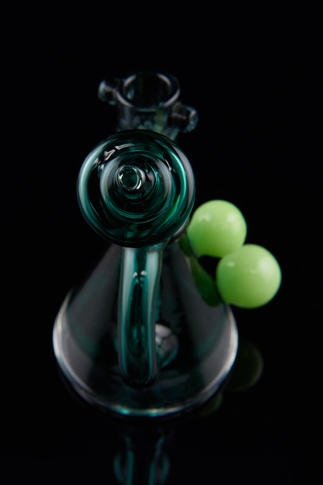 5" Double Bead Mini Beaker Dab Rig - SmokeZone 420