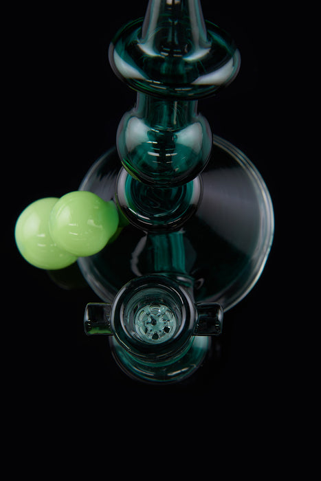 5" Double Bead Mini Beaker Dab Rig - SmokeZone 420