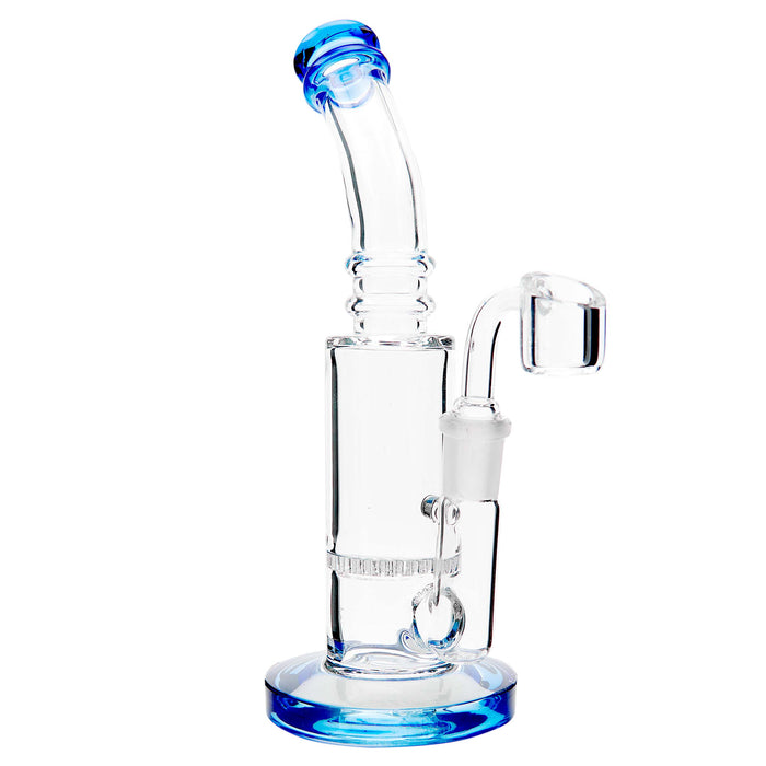 8" Bent Mouth Honeycomb Dab Rig - SmokeZone 420