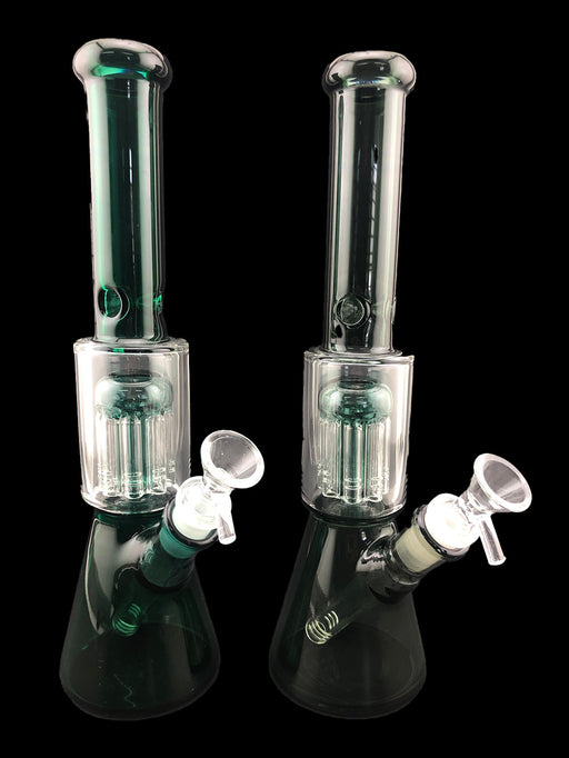 11" Tree Perc Narrow Beaker Water Pipe - SmokeZone 420