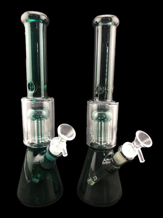 11" Tree Perc Narrow Beaker Water Pipe - SmokeZone 420