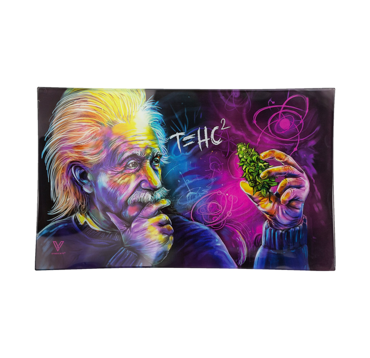 T=HC2 Einstein Glass Tray - SmokeZone 420