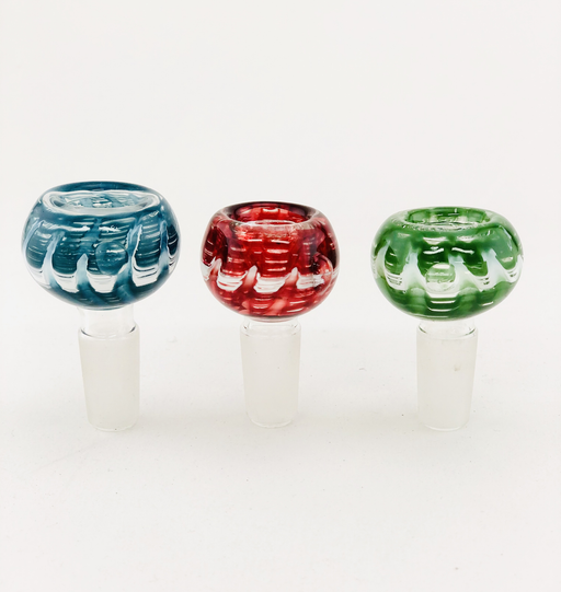 14mm Wrap & Rake Color Bowls - SmokeZone 420