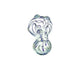 3" Striped Slime Color Hand Pipe - SmokeZone 420