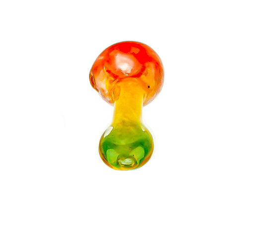 4" Full Rasta Frit Flat Mouth Hand Pipe - SmokeZone 420