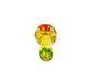 3" Rasta Swirl Art Hand Pipe - SmokeZone 420