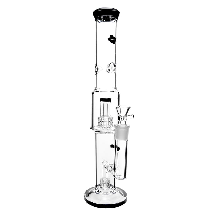 15" Dream Double Perc Stemless Water Pipe - SmokeZone 420