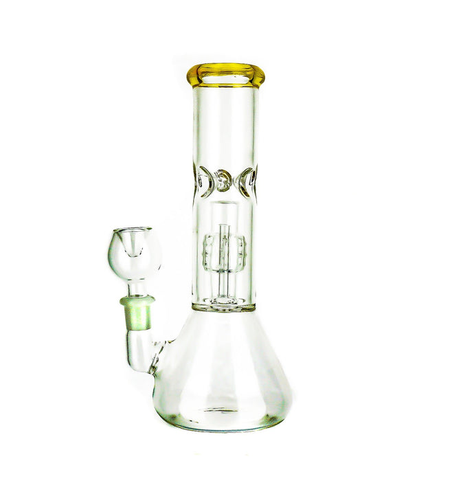 8" Matrix Perc Ice Catcher Water Pipe - SmokeZone 420