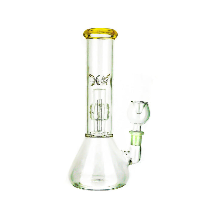 8" Matrix Perc Ice Catcher Water Pipe - SmokeZone 420
