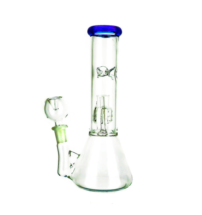 8" Matrix Perc Ice Catcher Water Pipe - SmokeZone 420
