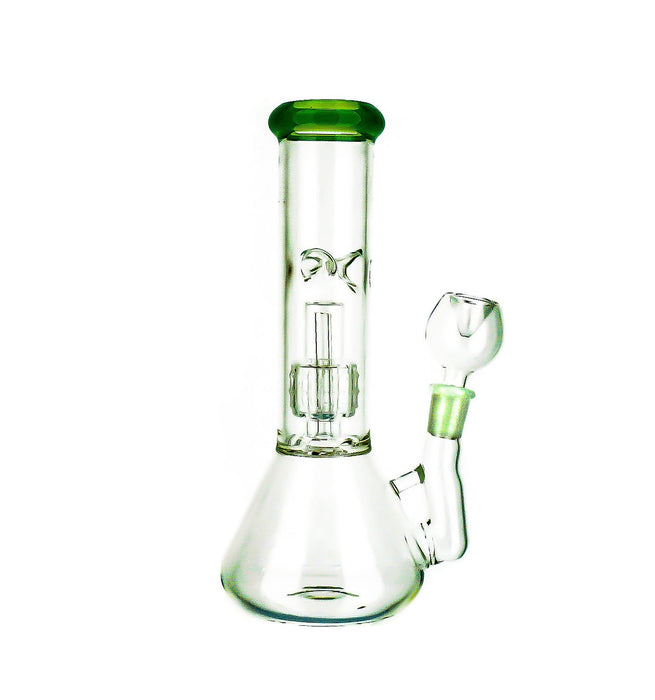 8" Matrix Perc Ice Catcher Water Pipe - SmokeZone 420