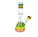 10" 6 Arm Perc Wrap & Rake Color Water Pipe - SmokeZone 420