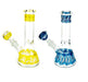 8" Ice Catcher Beaker Base Color Water Pipe - SmokeZone 420