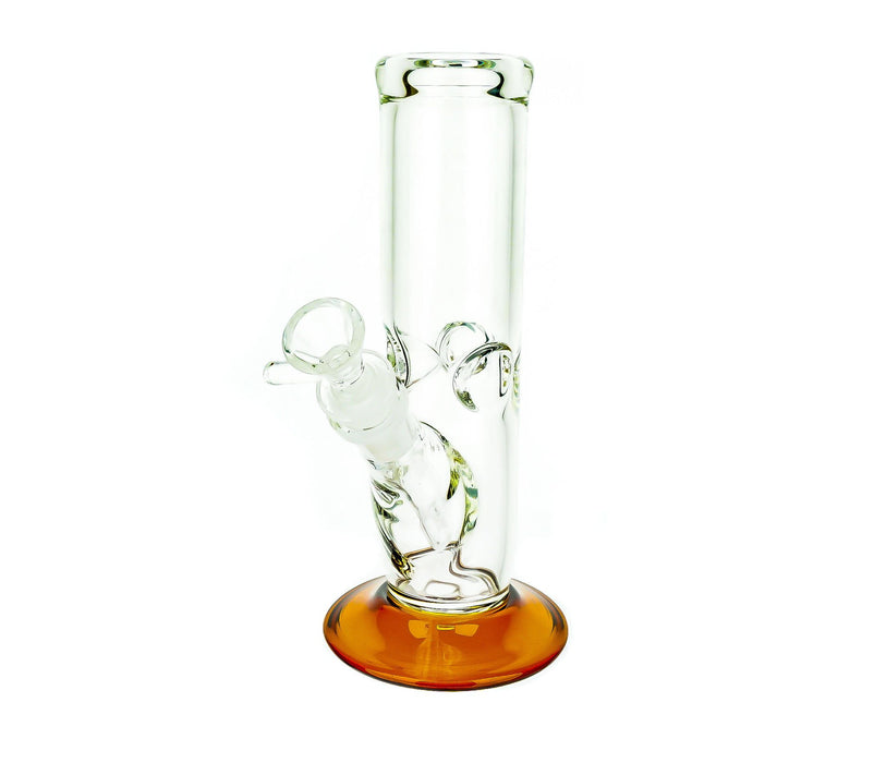 8" Color Wine Base Straight Tube Water Pipe - SmokeZone 420