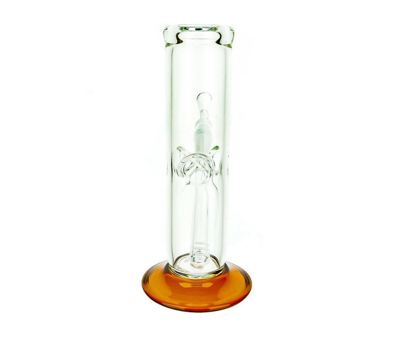 8" Color Wine Base Straight Tube Water Pipe - SmokeZone 420