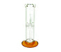 8" Color Wine Base Straight Tube Water Pipe - SmokeZone 420