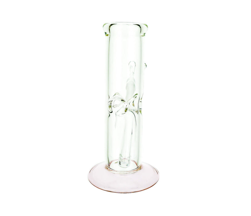 8" Color Wine Base Straight Tube Water Pipe - SmokeZone 420